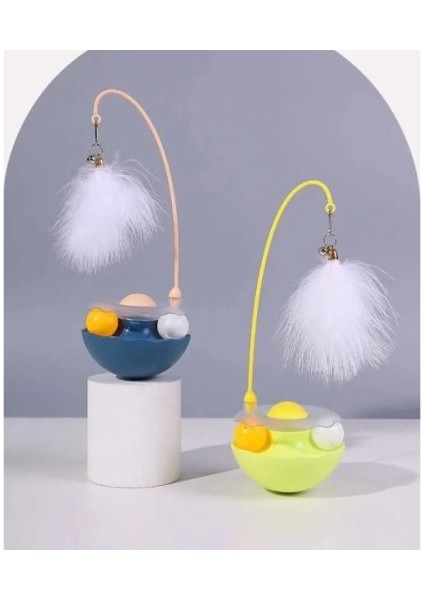 Zilli Kedi Otlu Hacıyatmaz Oyuncağı