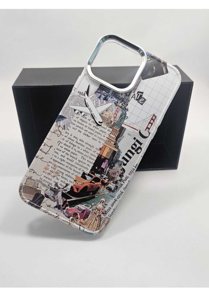 iPhone 13 Özel Seyahat Kolaj Baskılı Lüks Silikon Kılıf fiyatları