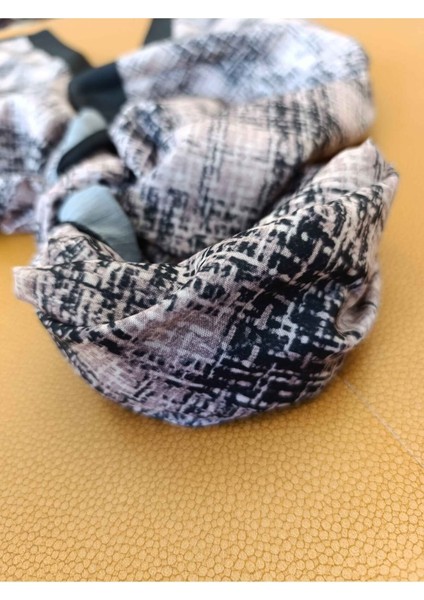 Desenli Pamuk Şal Kare Çizgili Ebat 75 X185 fırsatları