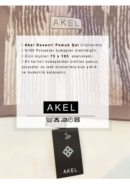 Desenli Pamuk Şal Çizgili Desen Şal Ebat 75 x 185 fiyatları