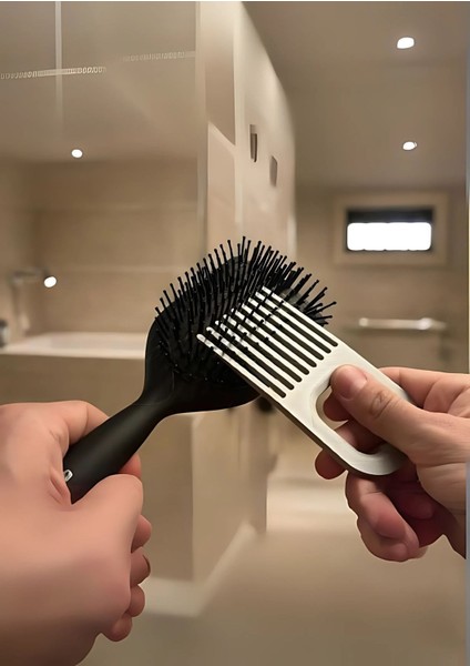 Geniş Dişli Saç Fırçası Temizleme Tarağı