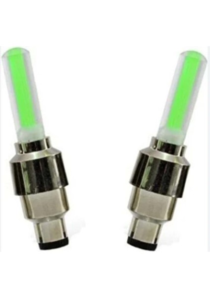Ksmart Bisiklet Sibop Işığı 2 Li Set Yeşil Işık K-3972