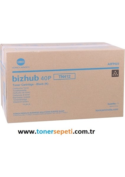 Tonersepeti Konica Minolta TN-412 Fotokopi Toner