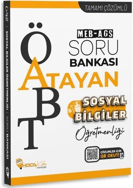 2025 Öabt Meb-Ags Sosyal Bilgiler Öğretmenliği Atayan Çözümlü Soru Bankası