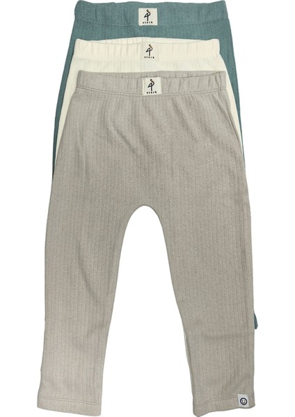 Vera Unisex 3 Parça Fitilli Tayt Pamuklu - 3 Renk