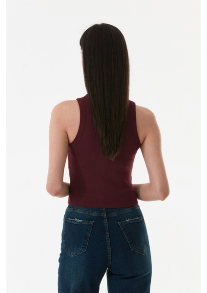 Basic Bisiklet Yaka Kolsuz Body