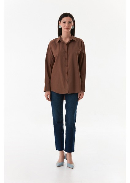 Basic Arkası Uzun Salaş Gömlek fiyatları