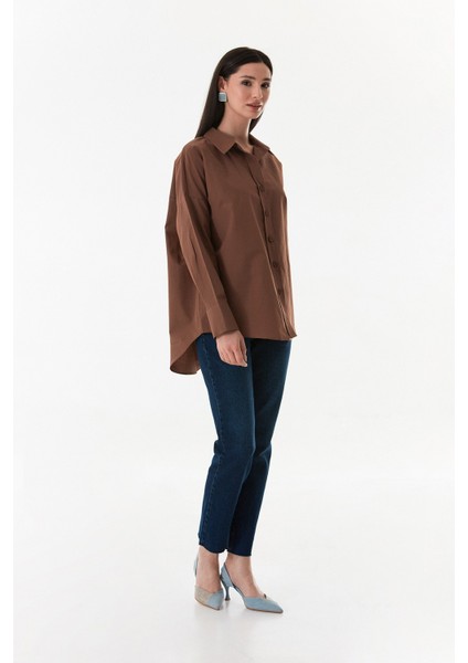 Basic Arkası Uzun Salaş Gömlek fırsatları