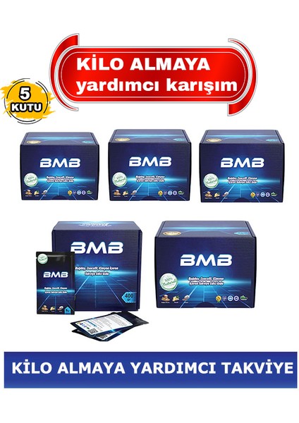 Gıda Takviyesi 5 Kutu Yeni Ambalaj