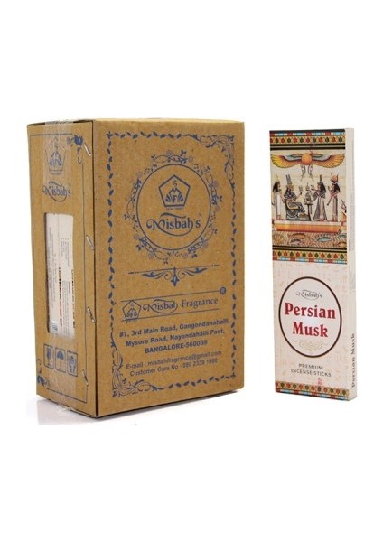 Misbah Persian Musk Aromalı Tütsü