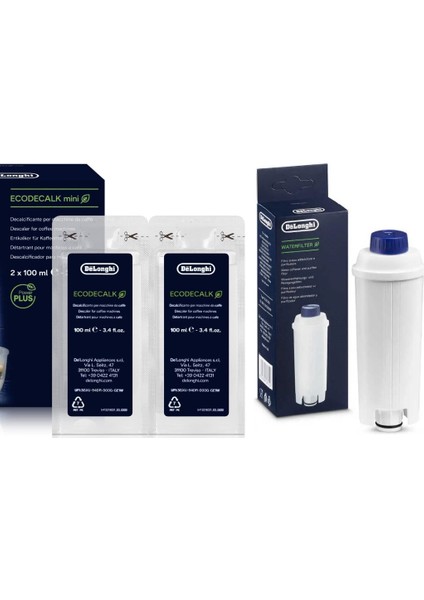 Bakım Kiti Su Filtresi + 2X100ML Kireç Çözücü Solüsyon