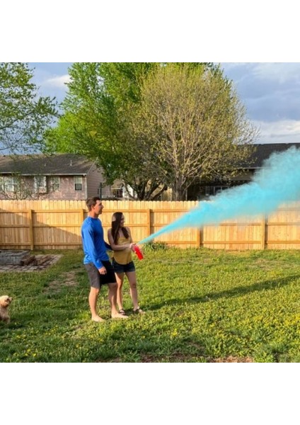 Cinsiyet Tüpü - Gender Reveal Partisi Tüpü Mavi Renk