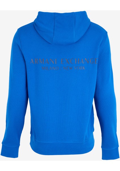 Kapüşon Yaka Saks Erkek Sweatshırt 8NZM94 Zjkrz 15DS