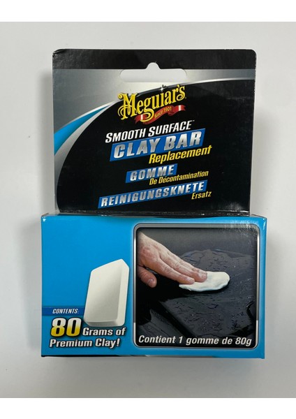 Clay Bar Yüzey Temizleme Kili 80 gr