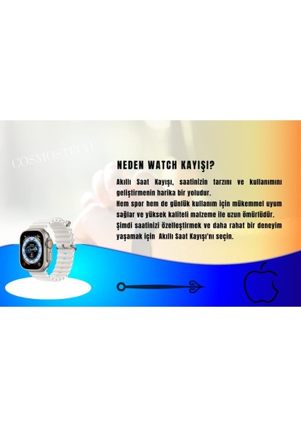 Akıllı Saat Watch için Uyumlu 42MM 44MM 45MM 49MM 1/2/3/4/5/6/se/7/8/ultra Akıllı Saat Silikon Kordon ve Kayışı Asker Yeşili