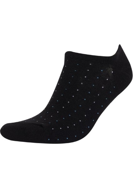 Erkek 3'lü Pamuklu Sneaker Çorap D9942AXNS