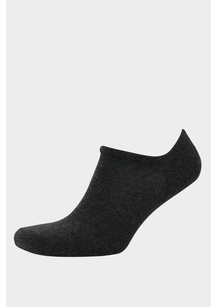Erkek 5'li Pamuklu Sneaker Çorap D9957AXNS