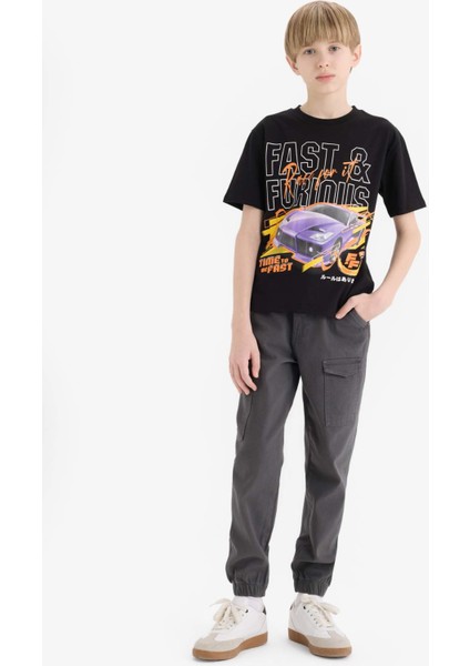 Erkek Çocuk Fast & Furious Bisiklet Yaka Kısa Kollu Tişört E3121A825SM fiyatları