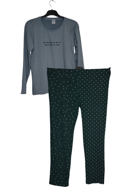 Charme Puantiyeli Milan Kumaş Gawzera Pijama Takımı fırsatları