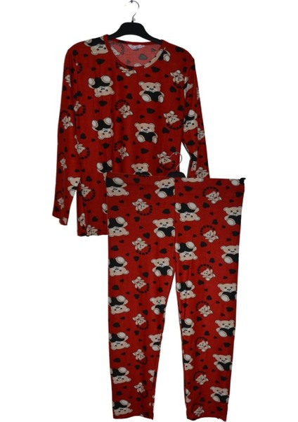 Sude Love Bear Süet Gawzera Pijama Takımı fırsatları
