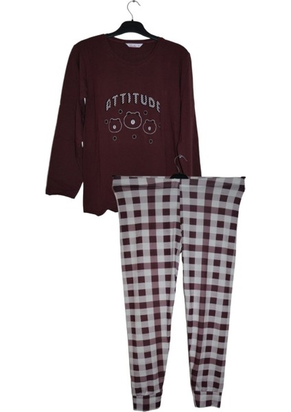 Sude Ekose Desen Likralı Gawzera Pijama Takımı fırsatları