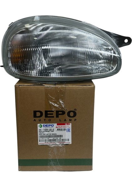 Corsa B Sağ Far Elektrikli Depo Marka 442-1102R-LD-EM