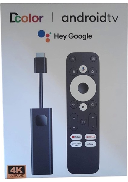 Magbox Magroıd Gd1 D Color Lisanslı 16 GB HDD 2 GB Ram 4K Tv Stıck Androıd (4172)