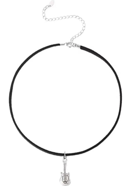 Choker Boyun Gitar Kolye, Kadın Kolye