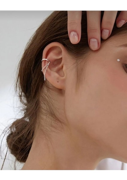 Deliksiz Kıkırdak Küpe, Ear Cuff Deliksiz Küpe fiyatları