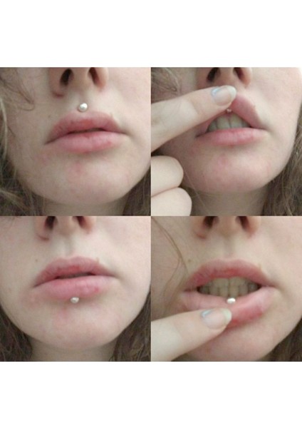 Deliksiz Mıknatıslı Fake Piercing