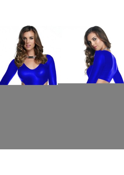 Beruflic B101025 Lame Dekolteli Mini Elbise