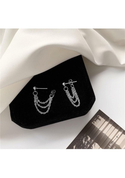 Zincir Kadın Küpe, 2'li Top Küpe fiyatları