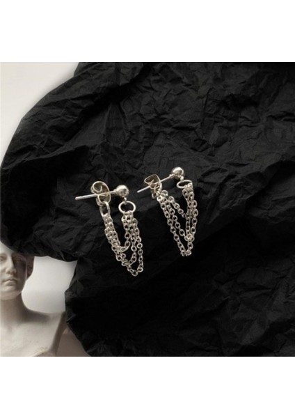 Zincir Kadın Küpe, 2'li Top Küpe fırsatları