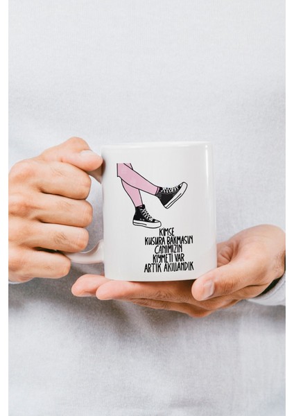 Komik, Espirili Baskılı Kupa Bardak - Sevgililer Günü Hediye indirimleri