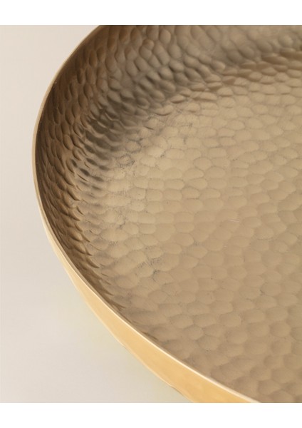 Artisans Dekoratif Tabak - 35 cm - Gold modelleri