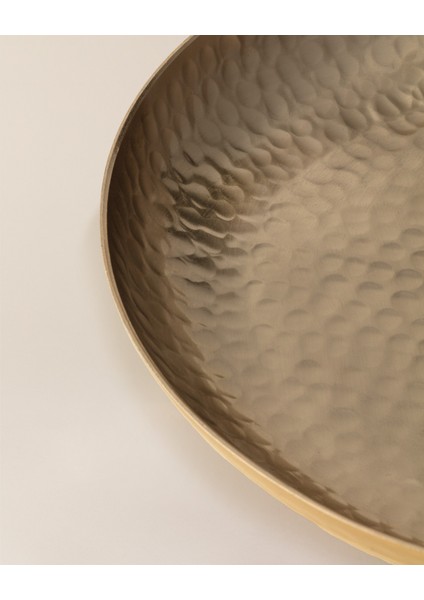 Alpes Dekoratif Tabak - 25 cm - Gold modelleri