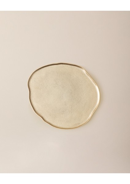 Helene Dekoratif Tabak - 40 cm - Gold