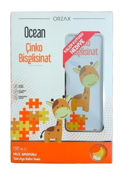 Ocean Çinko Bisiglinat 150 ml Kalem Kutusu Hediyeli
