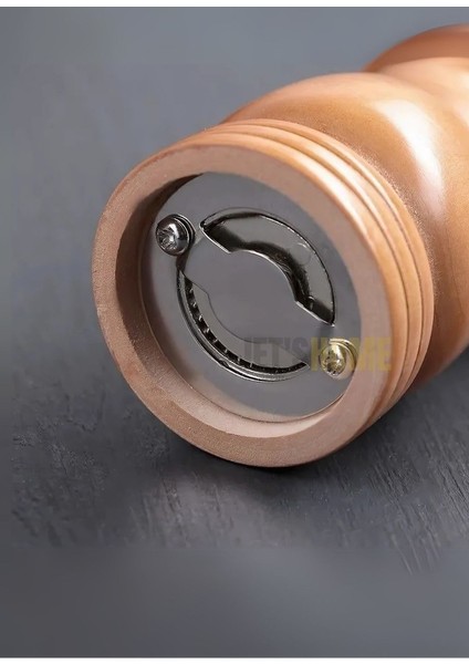 2’li Set Karabiber Değirmeni Baharat Değirmeni Kalınlık Ayarlı Baharat Öğütücü Çelik Bıçaklı 21 cm modelleri