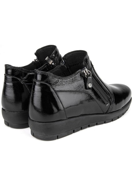 Abelia 6 Nokta Anatomik Taban Hakiki Deri Kadın Bot indirimleri