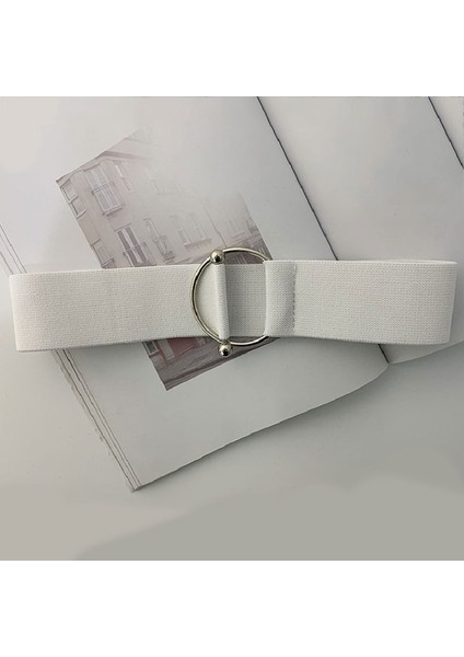 Kore Moda Kadın Kemer Elbise Basit Çok Yönlü Elastik Metal Toka Kemer Kemer Kadın Elbise Aksesuarları Bel Kemeri (Yurt Dışından) modelleri