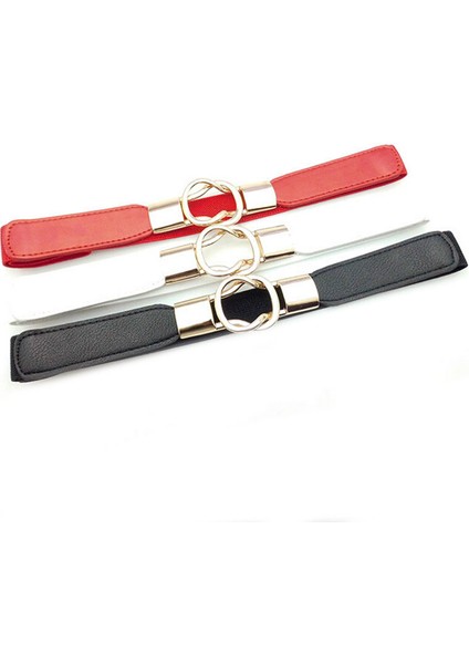 Adet 1 Adet Moda Kadın Pu Bel Bandı Ince Elastik Bel Kemeri Elbise Giyim Aksesuarları (Yurt Dışından) fırsatları