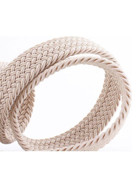 Yüksek Kaliteli Kemerler Erkek Kadın Moda Genişletilebilir Örgülü Elastik Dokuma Kanvas Toka Kemer Düz Dokuma Sapanlar (Yurt Dışından) fırsatları