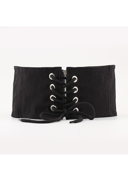 Sıshıon Geniş Kadın Kemer Streç Elastik Geniş Korse Bel Dekorasyon Beyaz Gömlek Aksesuarları Ceinture Femme Fajas QZ0023 (Yurt Dışından) modelleri