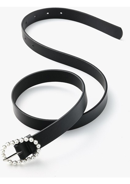 Yeni Benzersiz Inci Oval Pu Kemer Kadın Moda Ince Pim Toka Siyah Kemerler Kadın Kot Elbise Kemer Marka Tasarımı 2022 (Yurt Dışından) indirimleri