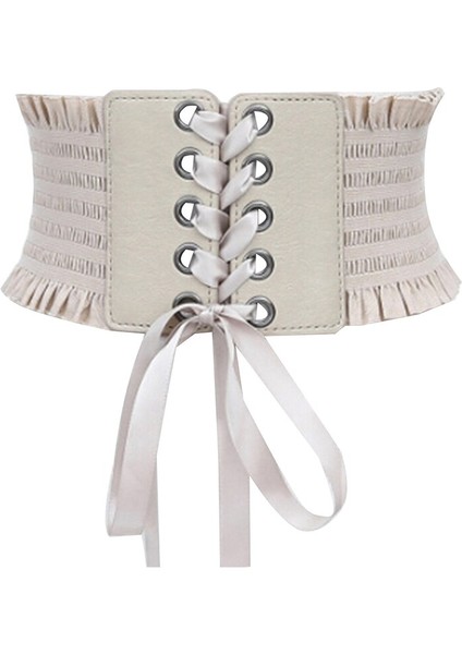 Kadın Bayanlar Moda Streç Kemer Püsküller Elastik Toka Geniş Elbise Korse Kemer Yüksek Kaliteli Düz Renk Kemerler (Yurt Dışından) fırsatları