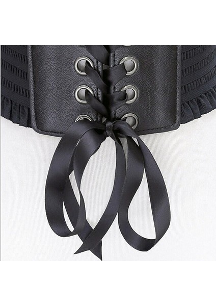 Kadın Bayanlar Moda Streç Kemer Püsküller Elastik Toka Geniş Elbise Korse Kemer Yüksek Kaliteli Düz Renk Kemerler (Yurt Dışından) indirimleri