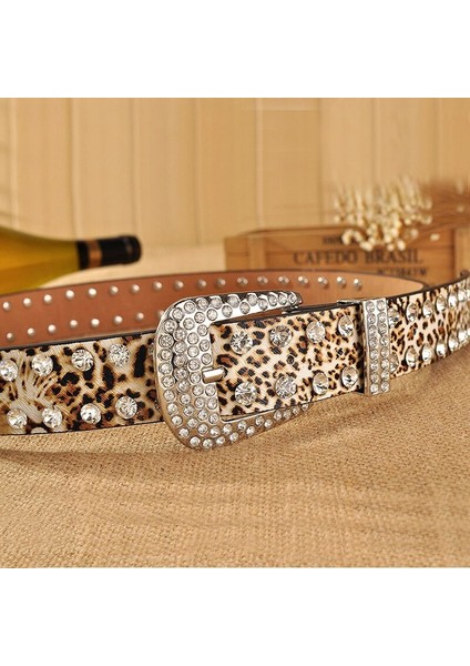 Batı Cowgirl Kovboy Bling Bling Rhinestones Kemer Kaliteli Çivili Kemer Kadın Erkek Moda Cinto De Strass Ceinture Femme (Yurt Dışından) modelleri