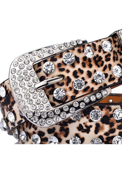 Batı Cowgirl Kovboy Bling Bling Rhinestones Kemer Kaliteli Çivili Kemer Kadın Erkek Moda Cinto De Strass Ceinture Femme (Yurt Dışından) fırsatları