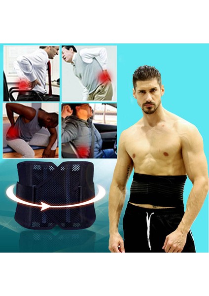 Bel Desteği Lomber Korse Kemer Elastik Nefes Bel Brace Desteği Kurtarma Kemerleri Bel Eğitmen Korse Kadın Erkek Yenı (Yurt Dışından) fiyatları